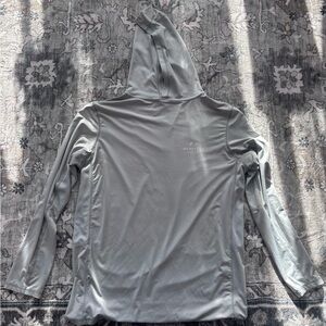 Realtree Light Gray Hooded Shirt